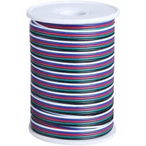 Cable Cable de extensión de cable RGBW de 65.6 ft con_2