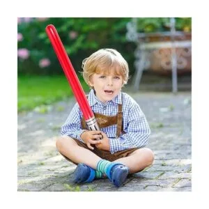 LIYDE 16 sables inflables de luz para espada juguetes_4