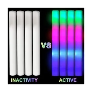 24 Pcs Giant 16 Inch Foam Glow Sticks New Years Eve Party_6