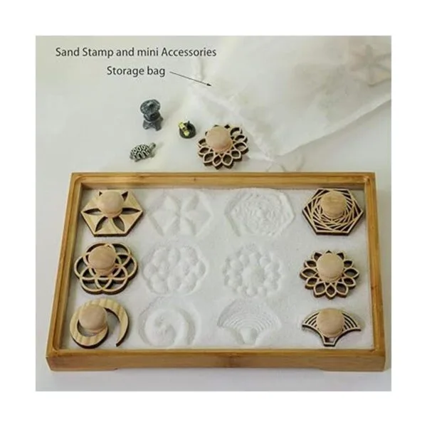Zen Garden Rastrillo Herramientas para sellos Meditation_3