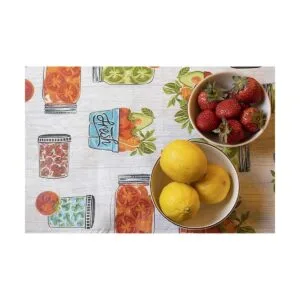 Fundas para mesas ajustables de vinilo con bordes elásticos_5