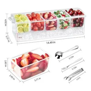 Bandeja de condimentos bandeja de frutas bandeja de_2