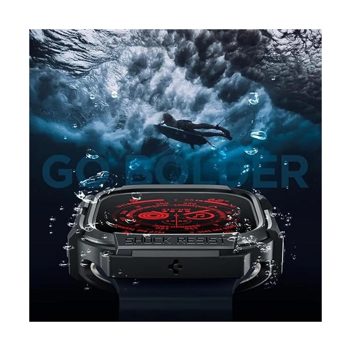 Spigen Rugged Armor Funda diseñada para Apple Watch Ultra_2