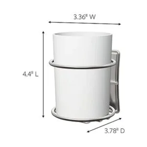 Command Organizador de accesorios níquel satinado 1_2