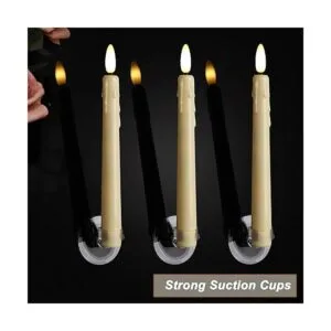 Yunsheng Velas LED de ventana con temporizador remoto_6