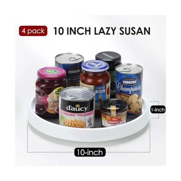 Juego de 4 organizadores antideslizantes de Susan de 10_3