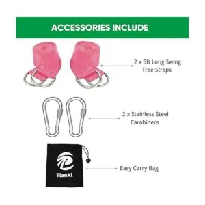 Correa colgante para árbol Correas de columpio de 4.9 ft_5