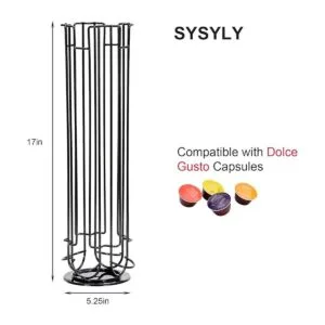 SYSYLY Organizador de soporte para carrusel de_5
