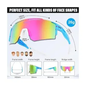 Gafas de sol polarizadas para mujeres y hombres UV400_6