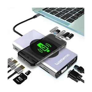 Luzeterna Estación de acoplamiento 14 en 1 con carga_1