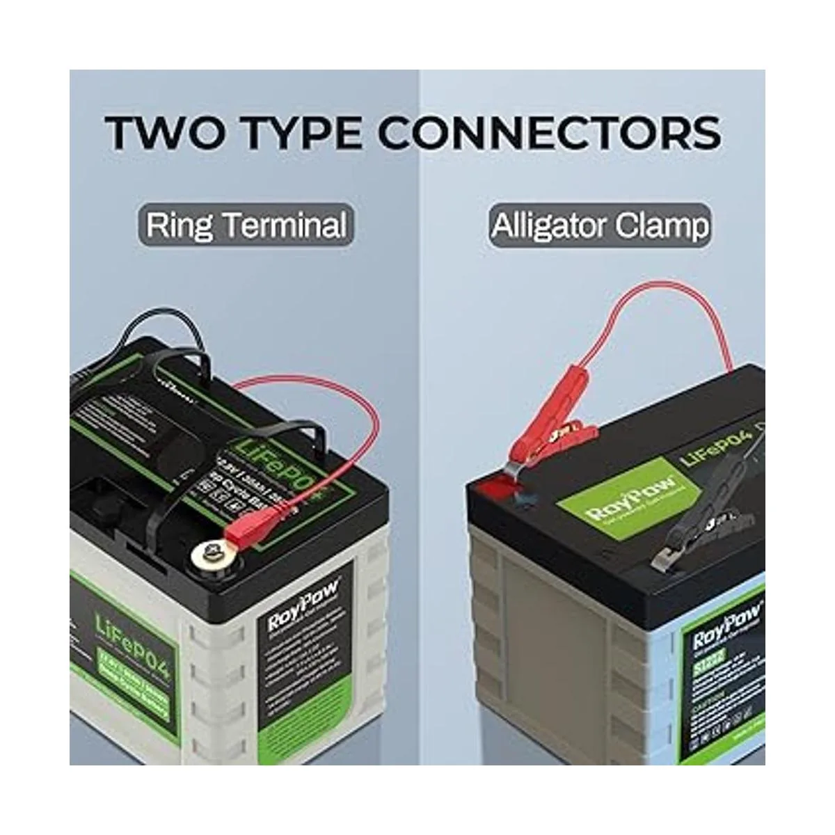 RoyPow Cargador de batería de 12 V 3 amperios cargador de_6