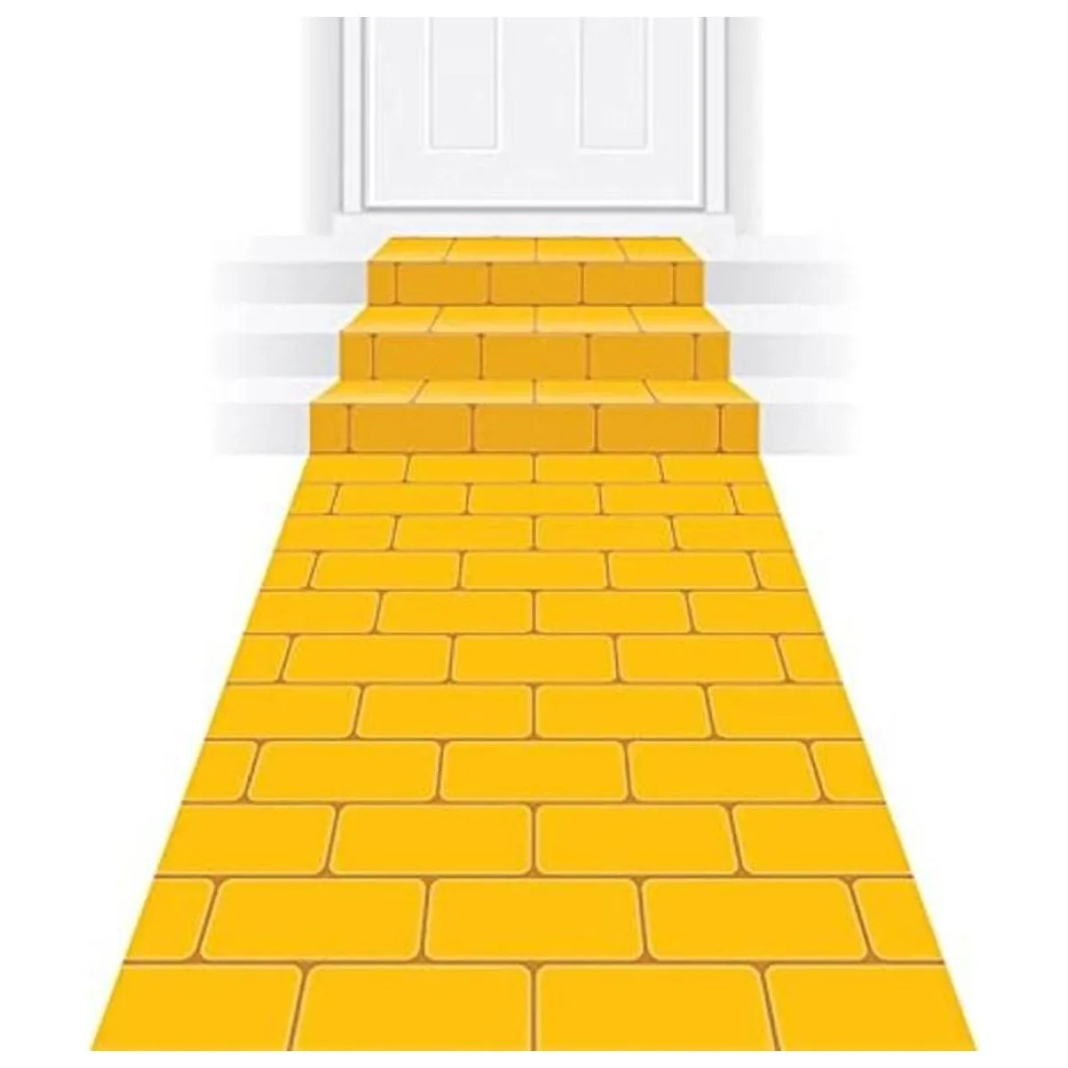 Decoración de princesa de ladrillo amarillo para camino_1