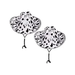 Spooktacular Creations Paquete de 2 sombreros vaqueros de_1