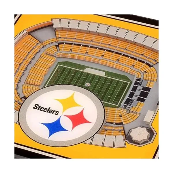 YouTheFan NFL Posavasos con vista 3D del estadio_3
