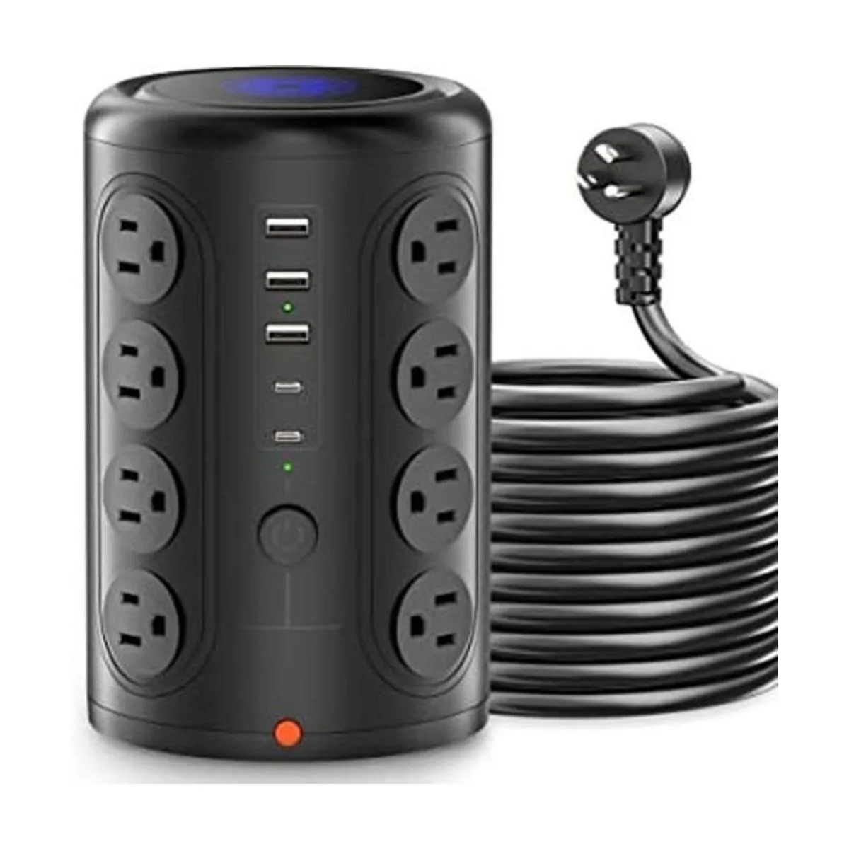 TenTrend Torre de regleta de alimentación con 16 tomas de_1