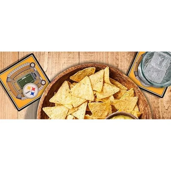 YouTheFan NFL Posavasos con vista 3D del estadio_2
