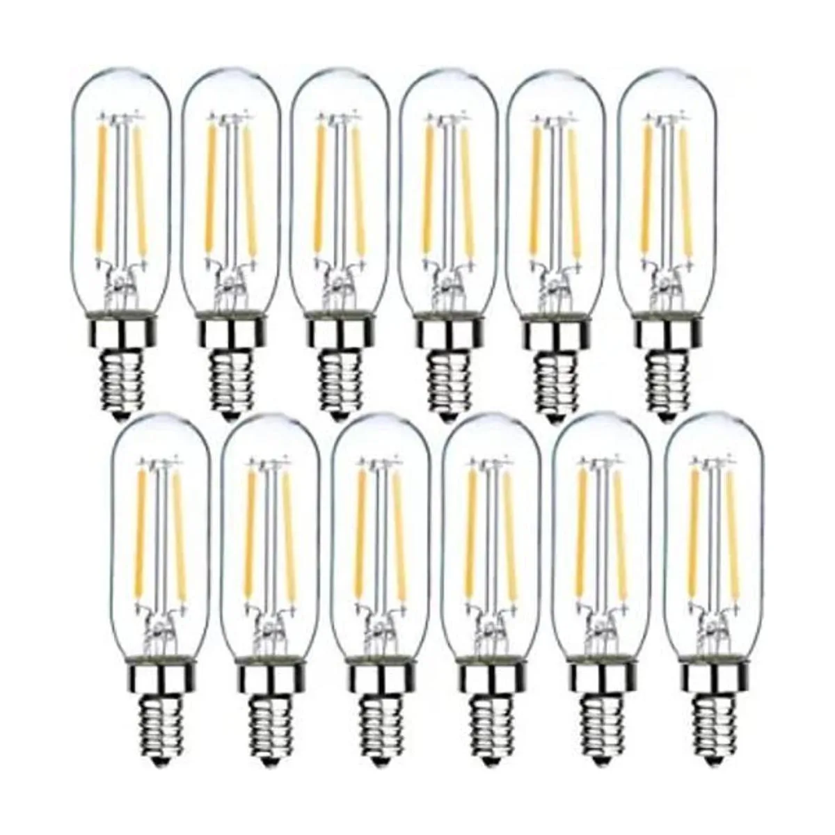 Bombilla de candelabro E12 de 25 W T6 LED regulable de_1