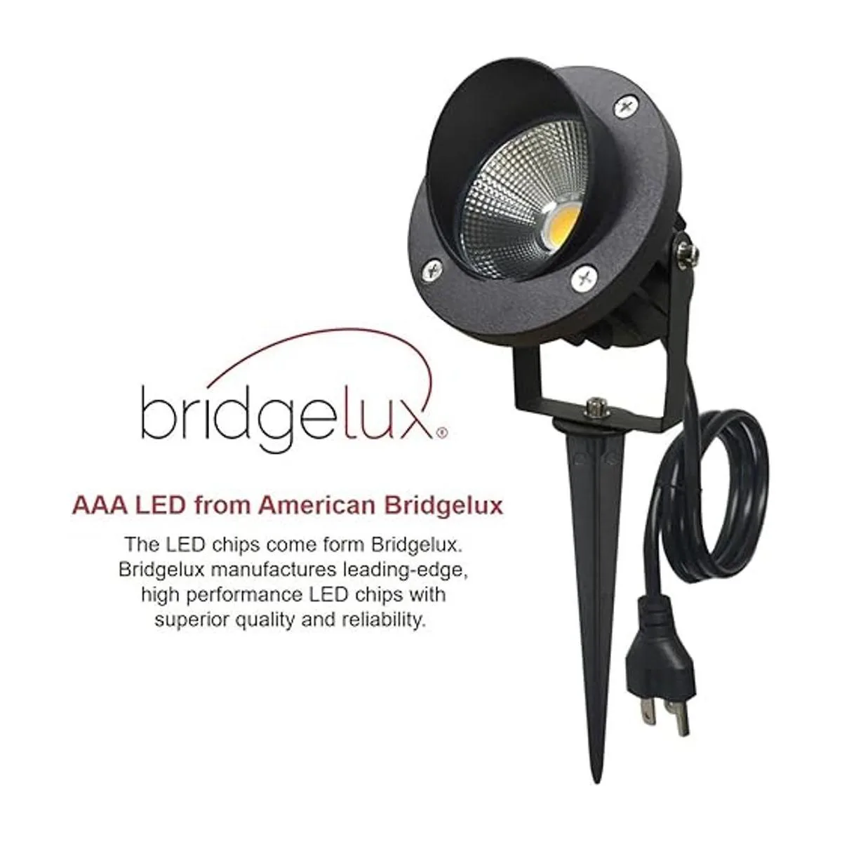 Foco LED de paisaje de color para exteriores 120 V 25 W_2