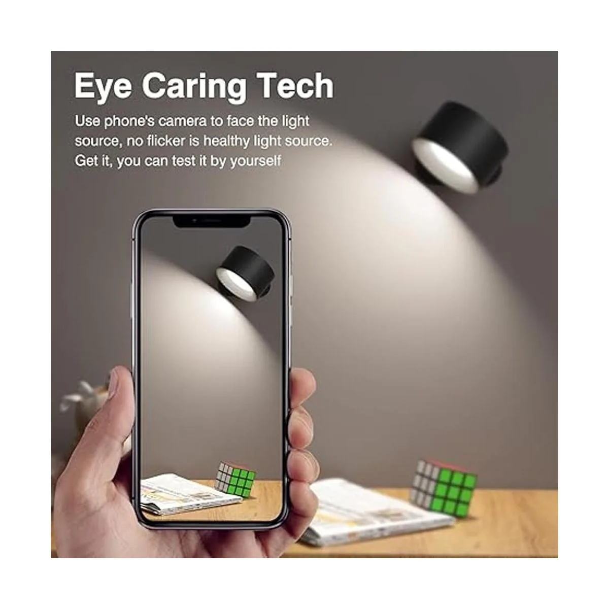 AKSDA Apliques de pared LED con pilas luces inalámbricas_4