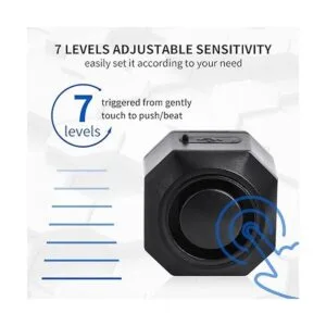 NineLeaf Alarma antirrobo para bicicleta con soporte_4