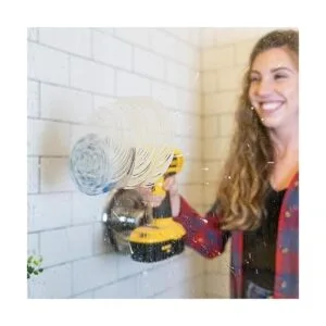 RotoScrub Almohadillas de limpieza de baño cepillo de_3