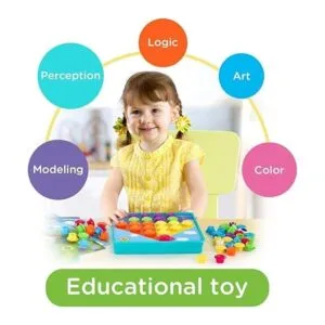TINOTEEN Juguete de arte con botones para niños pequeños_4