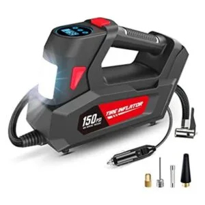 Compresor de aire inflador de neumáticos portátil bomba de_1