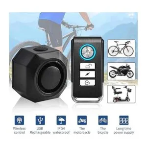 NineLeaf Alarma antirrobo para bicicleta con soporte_2