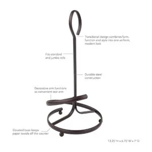 Spectrum Diversified Ashley Soporte para toallas de_2