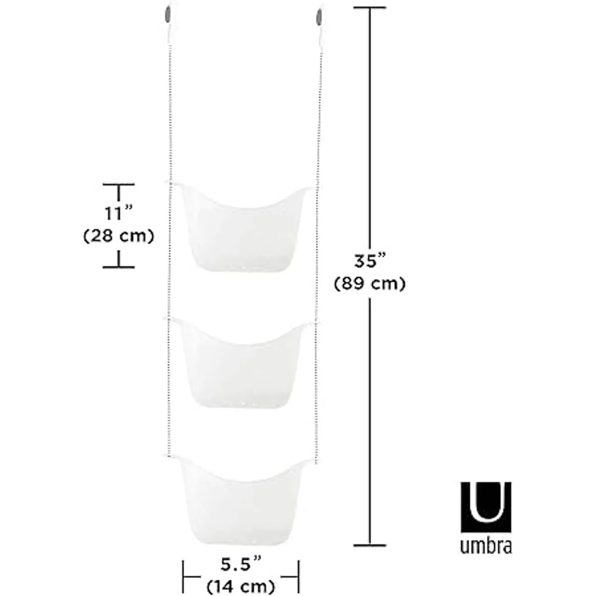Caja canasta Umbra para ducha_2