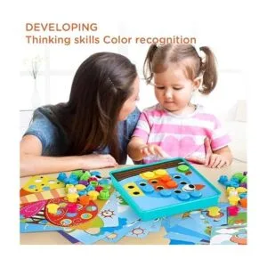 TINOTEEN Juguete de arte con botones para niños pequeños_3