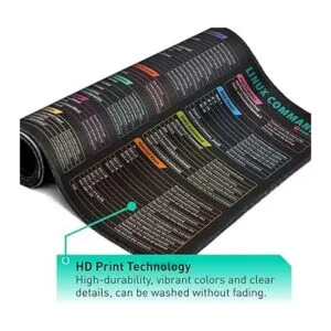 Linux Commands Line Mouse pad Alfombrilla de mouse_3