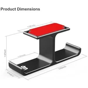 Paquete de 2 soportes para auriculares debajo del_6