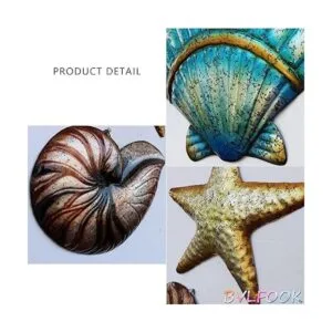 3 piezas de metal para decoración de pared de playa_2