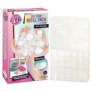 B Me Kit de repuesto para hacer jabón paquete de 60 cubos_1