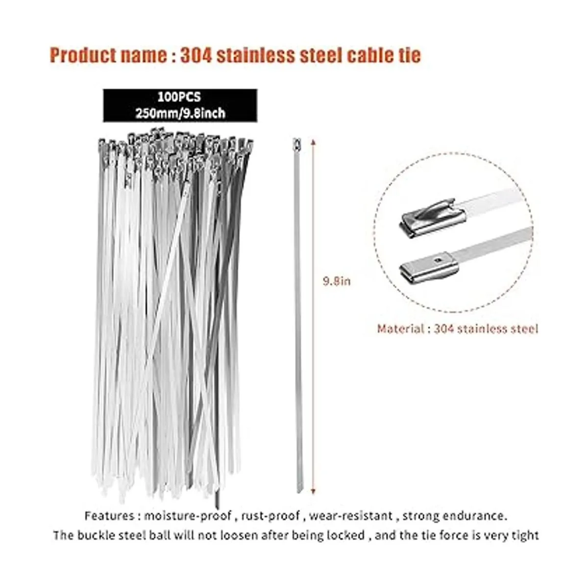 NC Idong Kit de de corbata de metal de_6