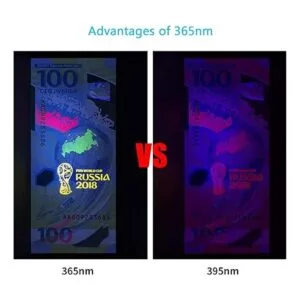 LIGHTFE Linterna UV de luz negra de 365 nm luz negra_6