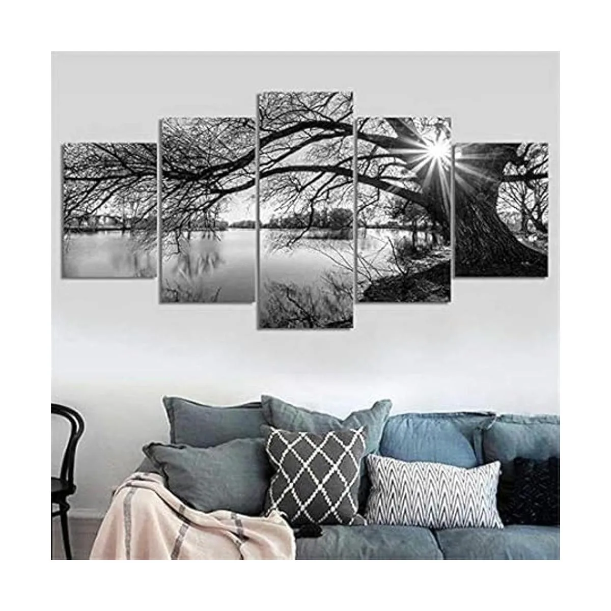 Kit completo de pintura de diamante 5D color blanco y_4