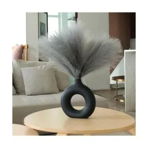 Pusuny 7 piezas de hierba de pampa sintética 23_5