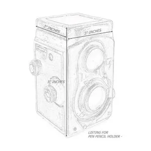 Bellaa 21390 Soporte para lápices de cámara estilo_6