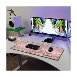 Alfombrilla de mouse extendida para juegos con costura_3