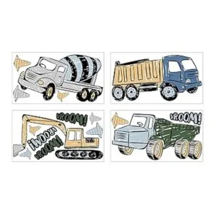 Sweet Jojo Designs Calcomanías de pared grandes para_2