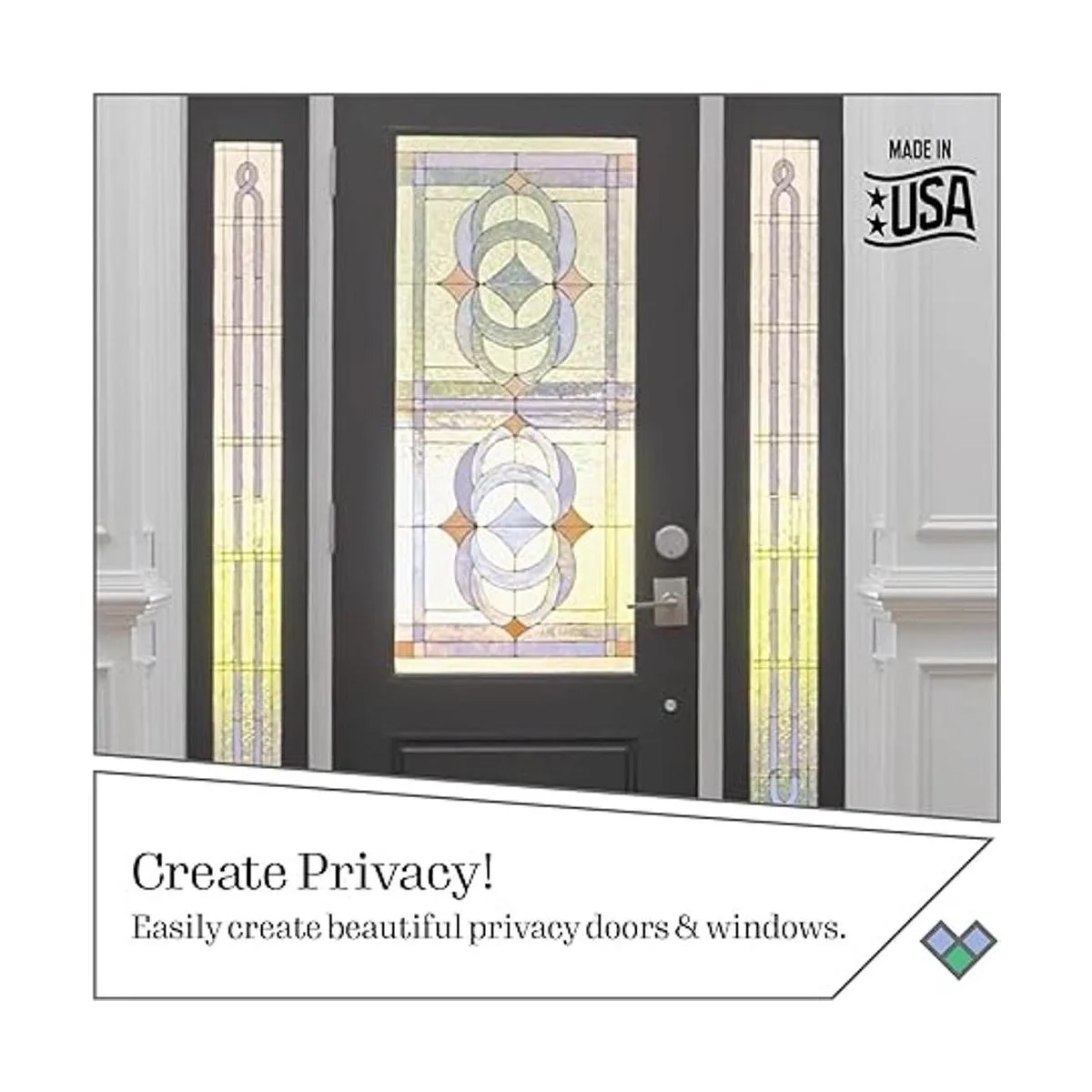 Gallery Glass Kit de ventana de privacidad 4 piezas GG_2