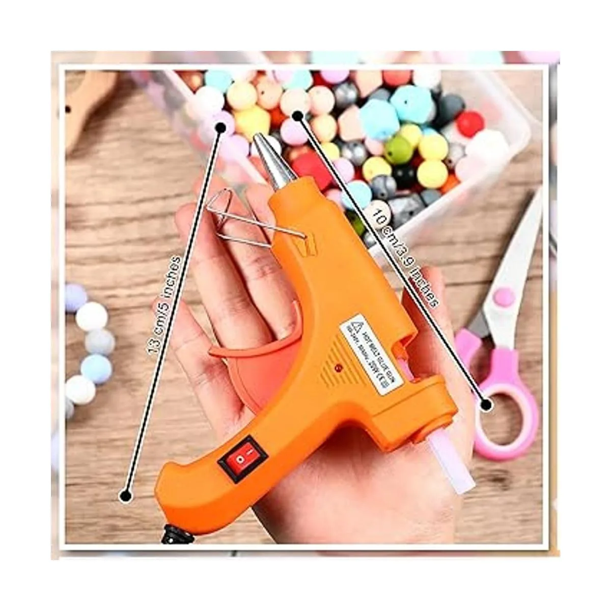 Zhengmy 8 piezas mini de pegamento caliente con 40_2