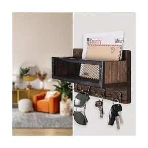 ADIIL Soporte para correo y llaves para decoración de_2