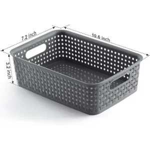 Paquete de 8 cestas de almacenamiento de plástico_3