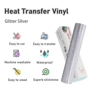 Bonnyhtv Rollo de vinilo de transferencia de calor HTV con_3