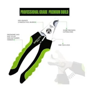 Cortaúñas para perros con protector de seguridad nitidez_2