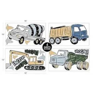 Sweet Jojo Designs Calcomanías de pared grandes para_4