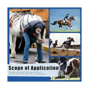 Glarks Juego de 130 Uñas de herradura E2 E3 E4 E5 E6_7